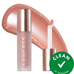 LAWLESS Forget The Filler Plumping Lip Gloss - Shade Nudie